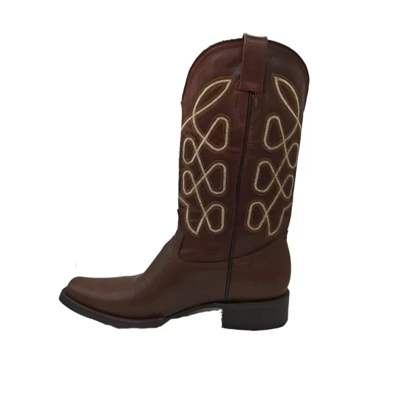 Bota Vaquera Piel estilo Dubái - Imagen 4