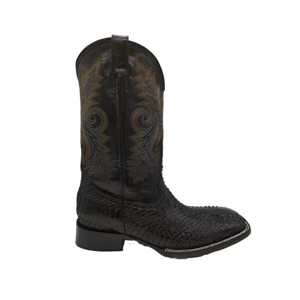 Bota Vaquera Hombre Piel Cobra