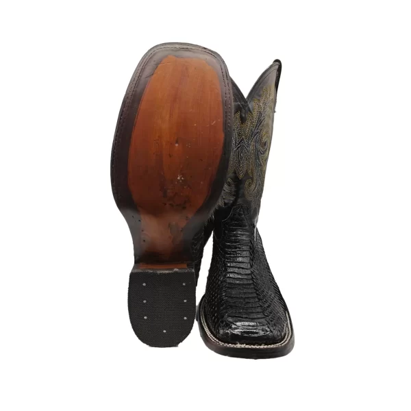 Bota Vaquera Hombre Piel Cobra - Imagen 2