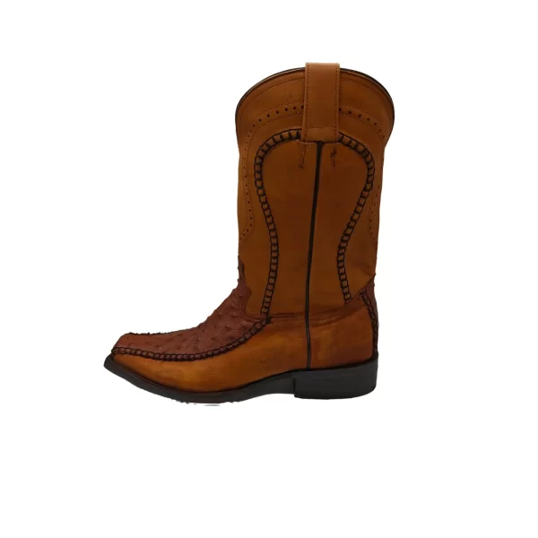 Bota Vaquera Piel Avestruz