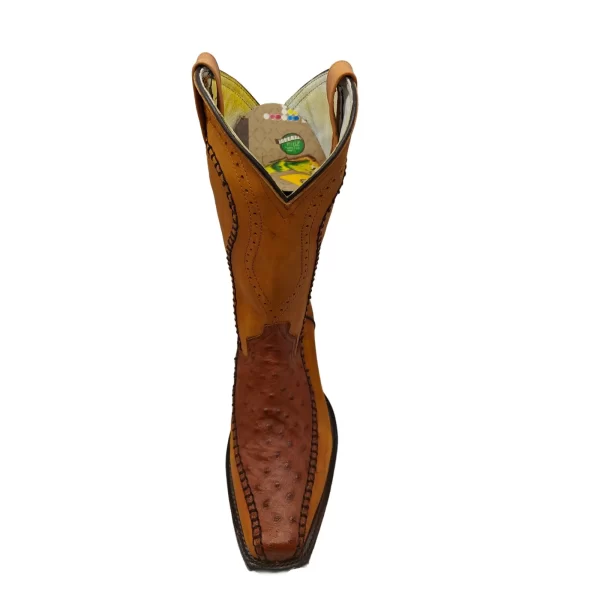 Bota Vaquera Piel Avestruz - Imagen 4