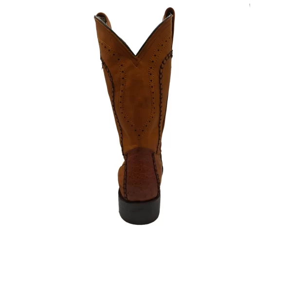 Bota Vaquera Piel Avestruz - Imagen 3