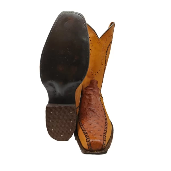 Bota Vaquera Piel Avestruz - Imagen 2