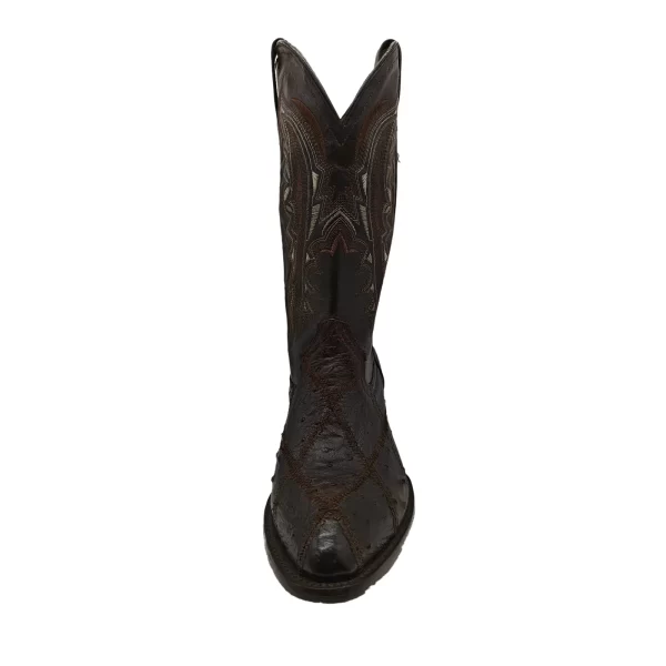 Bota Vaquera Piel Exótica Avestruz - Imagen 6
