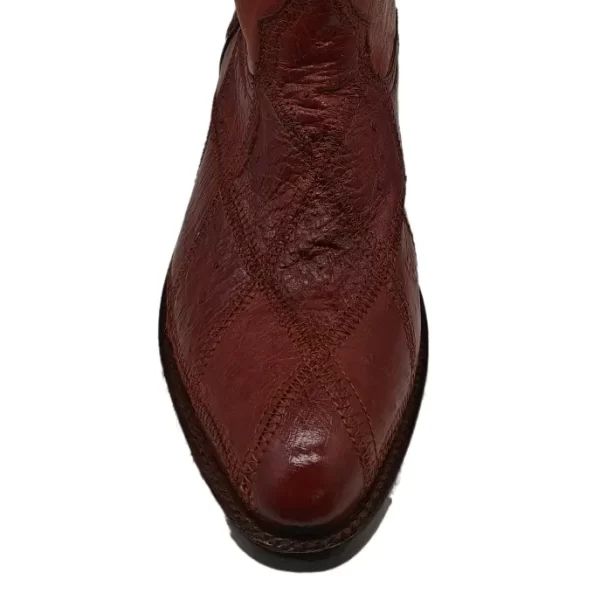 Bota Vaquera Piel Avestruz - Imagen 5