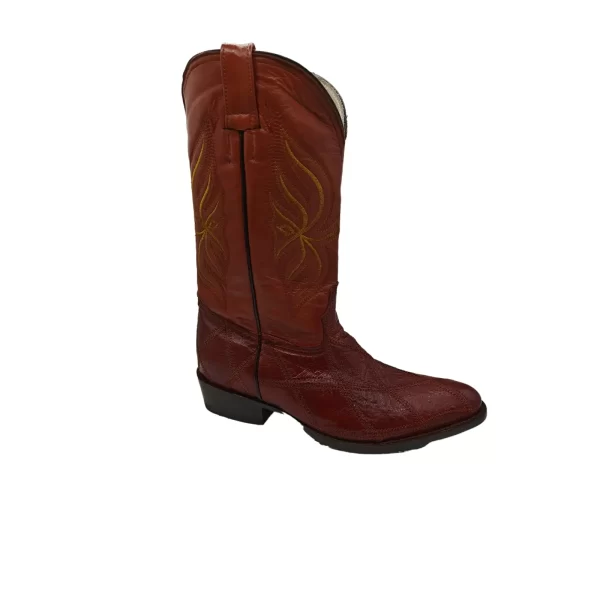Bota Vaquera Piel Avestruz