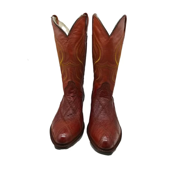Bota Vaquera Piel Avestruz - Imagen 2