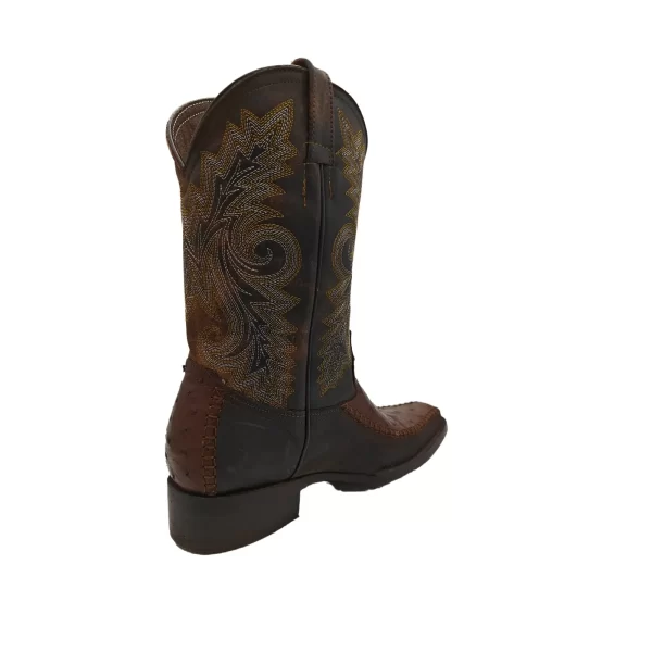 Bota Vaquera Piel de Avestruz - Imagen 4