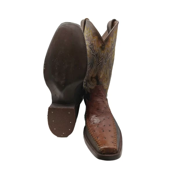 Bota Vaquera Piel de Avestruz - Imagen 2