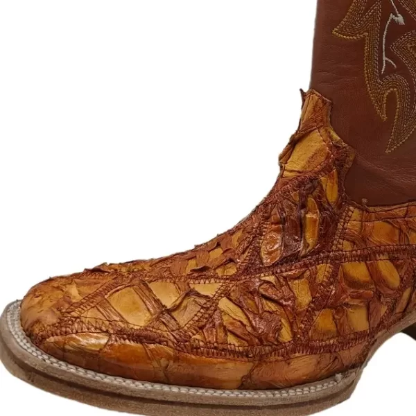 Bota Vaquera Piel de Pescado Pirarucu - Imagen 9