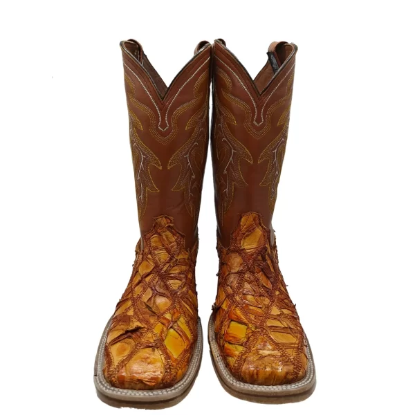 Bota Vaquera Piel de Pescado Pirarucu - Imagen 5