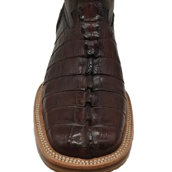 Bota Vaquera Piel Cola Cocodrilo - Imagen 8