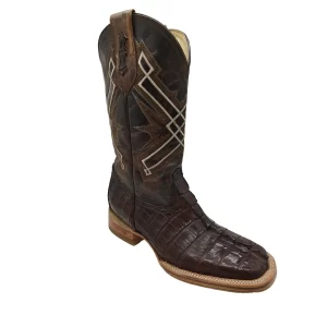 Bota Vaquera Piel Cola Cocodrilo