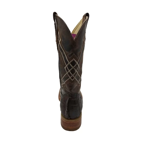 Bota Vaquera Piel Cola Cocodrilo - Imagen 4