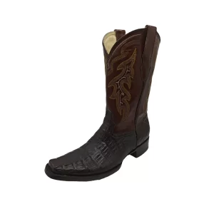 Bota Vaquera Piel de Cocodrilo