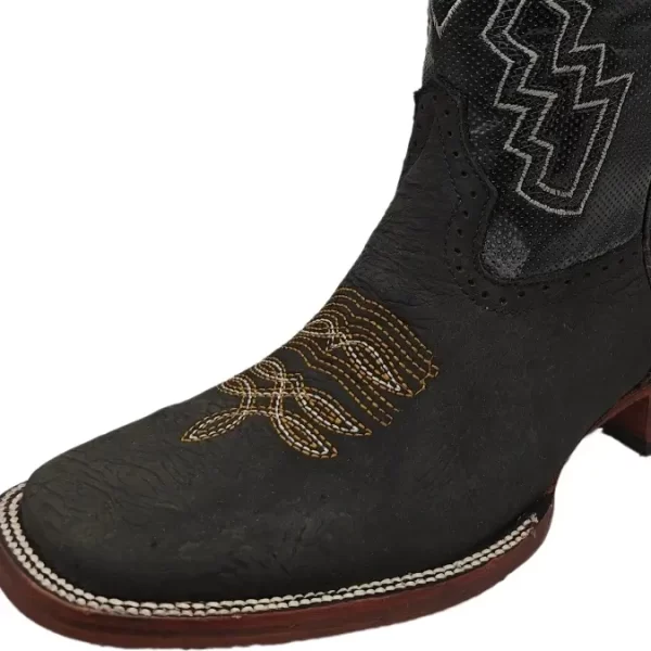 Bota Vaquera Piel Cuello de Toro - Imagen 3