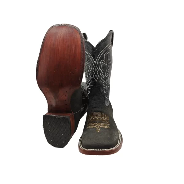 Bota Vaquera Piel Cuello de Toro - Imagen 2