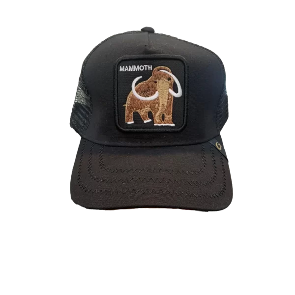 Gorra Casual Negro Mamut