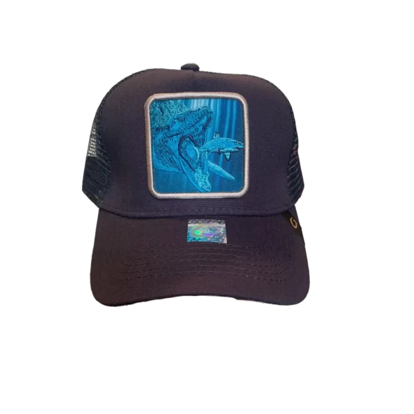 Gorra Fana Color Negro Tiburón